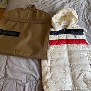 WHITE MONCLER VEST